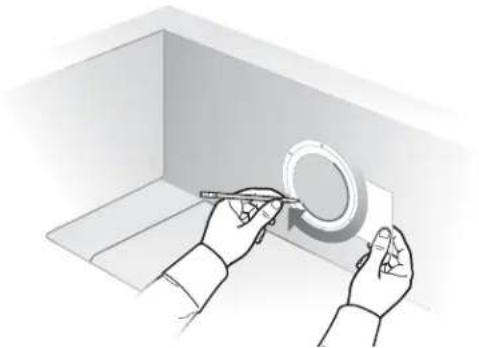 BOSE 131 Marine - Installation from the rear of the bulkhead - 3