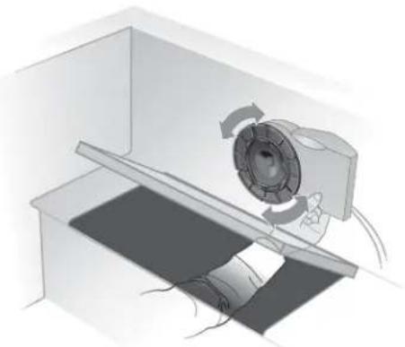 BOSE 131 Marine - Installation from the rear of the bulkhead - 8