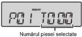 SHARP XL-UR14H - Redarea programată (de pe CD sau un disc MP3 / WMA cu modul Folder oprit) - 2