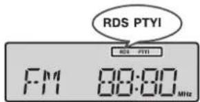 SHARP XL-UR14H - Radijo duomenų sistemos (RDS) naudojimas - 1