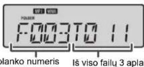 SHARP XL-UR14H - CD-R/RW grojimas. - 2