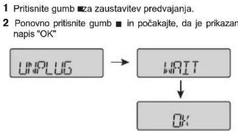 SHARP XL-UR14H - Odstranjevanje USB pomnilniške naprave - 1