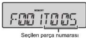 SHARP XL-UR14H - Programlanmış oynatma (klasör modu açık durumdayken MP3/WMA) - 2