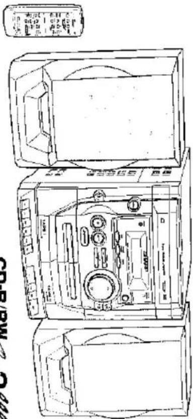 Technical line drawing of a CD-R/PW audio recording device with front panel, control panel, and display unit.