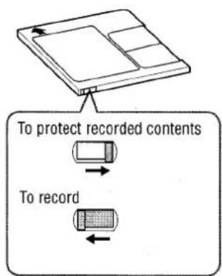 graph TD A["To protect recorded contents"] --> B["To record"] B --> C["Next Step"]