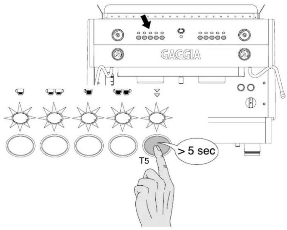 GAGGIA T5 > 5 sec