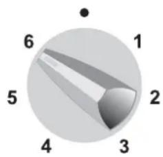 FAGOR 6FID-4GL B - РУЧКА ЭЛЕКТРИЧЕСКОЙ КОНФОРКИ - 3