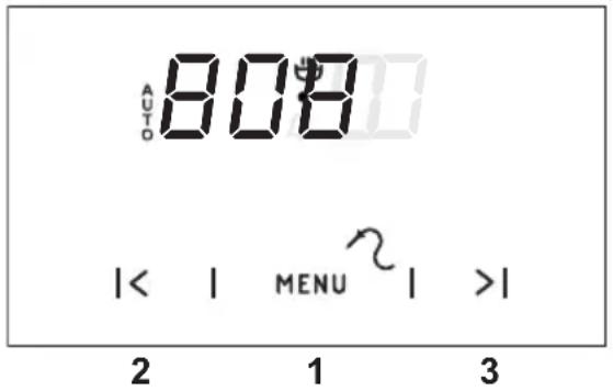 AUTO 808 | < | MENU | > | 2 1 3
