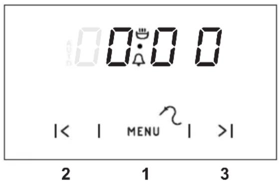 0:00 |< | MENU >| 2 1 3