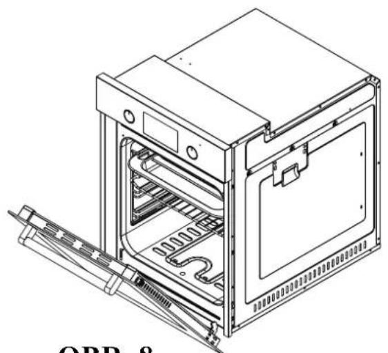 Kernau KBO 0965 SK X - ČIŠTĚNÍ A MONTÁŽ DVÍŘEK TROUBY - 1