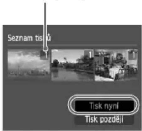 Seznam tisků 1 Tisk nyní Tisk později