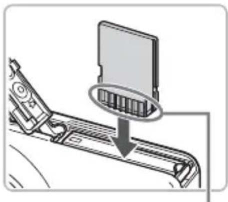 SONY HCD-H1200 - Zkontrolujte přepínač ochrany proti zápisu na kartě. - 3