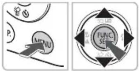 P. MENU FUNC. SET