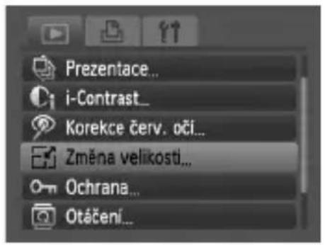 Prezentace... i-Contrast_ Korekce červ. očí... Změna velikosti... Ochrana... Otáčení...