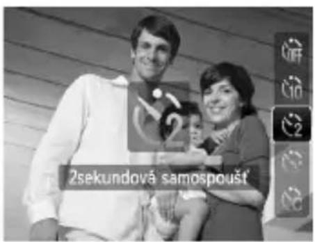 2sekundová samospoušť