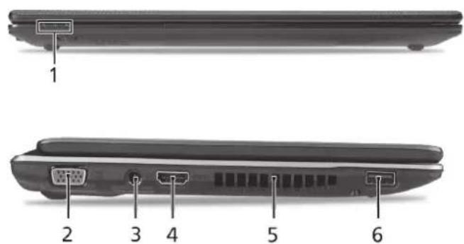 ACER Aspire One series - Sätta i ett 3G-SIM-kort (bara för vissa modeller) - 2