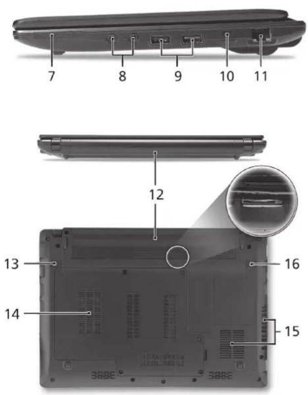 ACER Aspire One series - Rondleiding door de Aspire One Bovenkant - 3