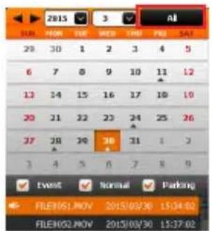 2015 3 All SUN MON FRI MED TME PRI SAL 29 30 1 2 3 4 5 6 7 8 9 10 11 12 13 14 15 16 17 18 19 20 21 22 23 24 25 26 27 28 29 30 31 32 3 4 5 6 7 8 9 Event Normal Parking FILENOJ.MOV 2015/03/30 15:34:02 FILENOJ.MOV 2015/03/30 15:37:02