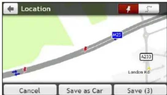 Location A25 A233 London Rd Cancel Save as Car Save (3)