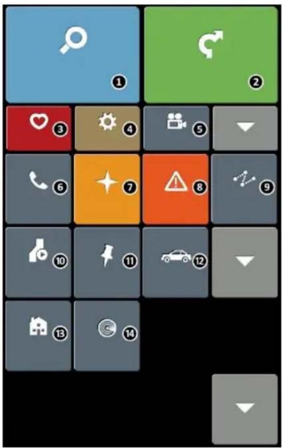 Grid of 24 colored and white icons representing various functions or services, arranged in a 3x3 layout.