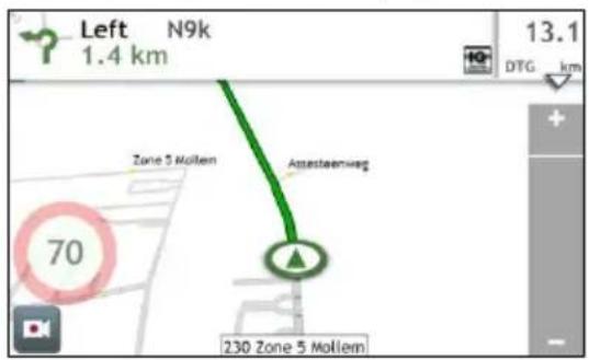 Left N9k 1.4 km 13.1 DTG km Zone 5 Møllern Assteeenweg 70 230 Zone 5 Møllern