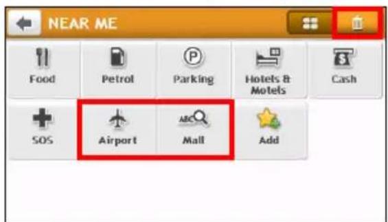 NEAR ME Food Petrol Parking Hotels & Motels Cash SOS Airport Mall Add
