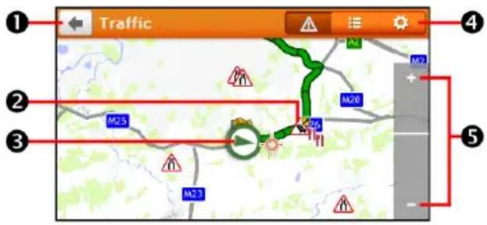 Traffic M25 M20 M23 M26 M22 ① ② ③ ④ ⑤