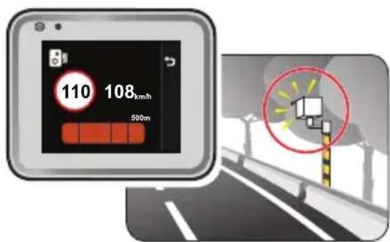 110 108km/h 500m