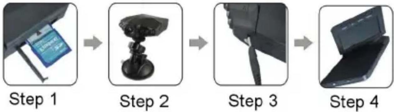 Kogan KACAR12DVRA - Operation steps - 1