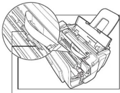 CANON FAX-B822 - ■ Čištění vnitřku krytu tiskárny - 2