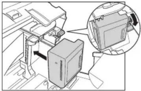 CANON FAX-B822 - Instalace BJ kazety do faxu - 4