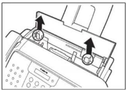 CANON FAX-B822 - O p ēa odstraňte papír zachycený uvnitř faxu. - 1