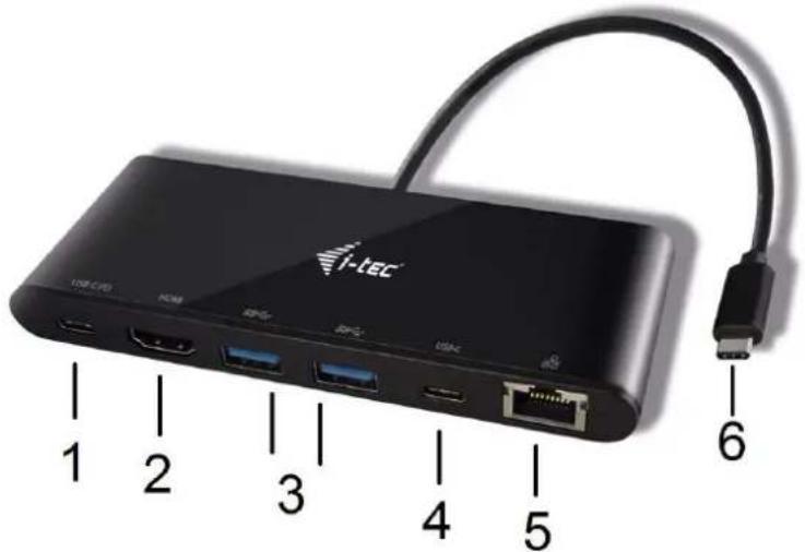 i-tec 1 2 3 4 5 6