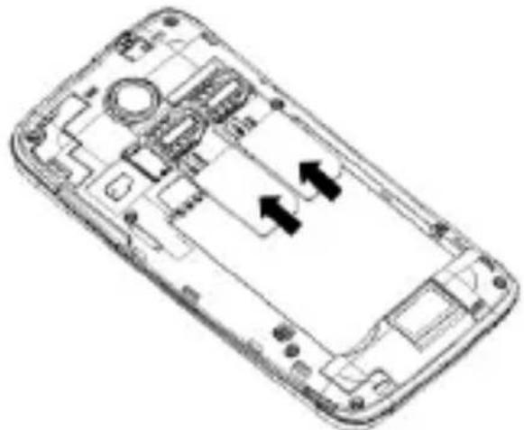 LENOVO A390 - Inserting the SIM cards - 1