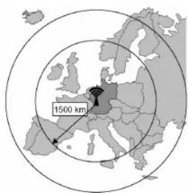 1500 km
