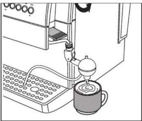 GAGGIA Titanium Libretto - Acqua calda col cappuccinatore - 1
