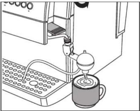 GAGGIA Titanium Libretto - Hot water with the cappuccinatore - 1