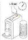 BREVILLE Nespresso Prodigio-Milk - Emotying the System before a period of non-use or for loss, protection - 2