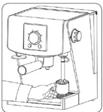 Zelmer Nerro 13Z015 - Preparing steam (milk foaming) - 1