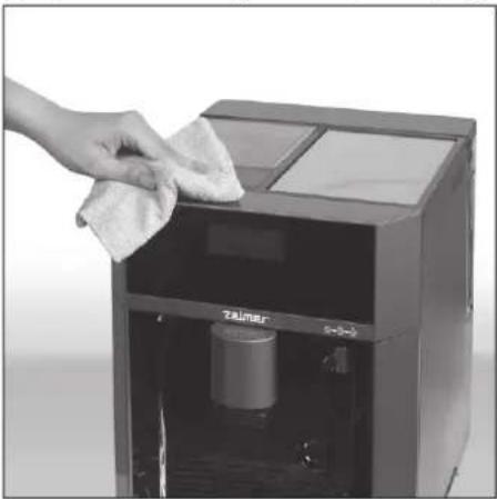 Zelmer CM4003ALS - CLEANING THE APPLIANCE - 2