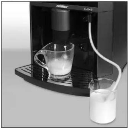Zelmer CM4003ALS - Frothed milk / Hot water - 4