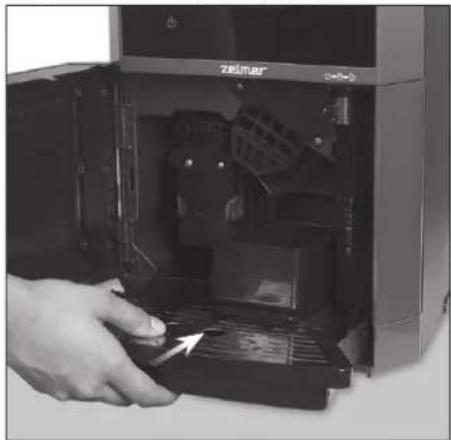 Zelmer CM4003ALS - ВИПОРОЖНЕННЯ КОНТЕЙНЕРА ДЛЯ ВІДХОДІВ - 5