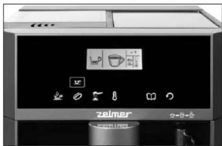 Zelmer CM4003ALS - Programování nastavení kávy - 3