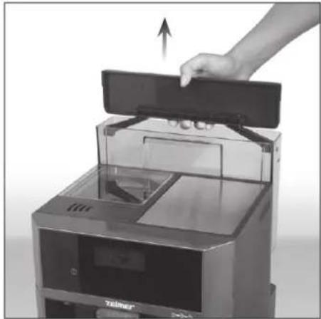 Zelmer CM4003ALS - FILLING THE WATER TANK - 2
