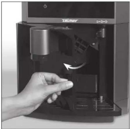 Zelmer CM4003ALS - ОПОРОЖНЕНИЕ КОНТЕЙНЕРА ДЛЯ ОТХОДОВ - 2