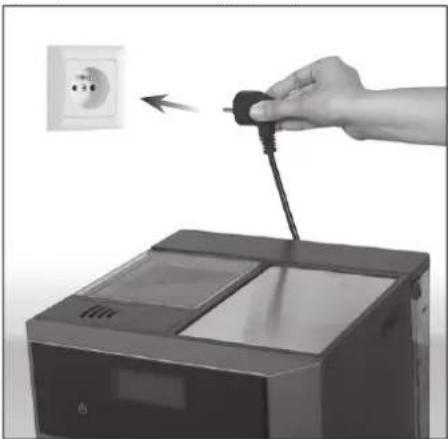 Zelmer CM4003ALS - RINSING THE MACHINE - 1