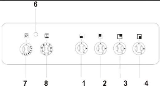 GORENJE E52103 - ELEMENT STERUJĄCY KUCHNI - 1