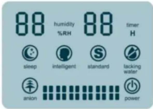 GORENJE H50DW - Панель управления с ЖК-дисплеем - 1