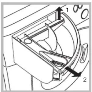 Ariston Thermo AVG12 - Curățarea sertarului pentru detergenți - 1