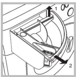 Ariston Thermo AVG12 - Czyszczenie szufladki na środki piorące - 1